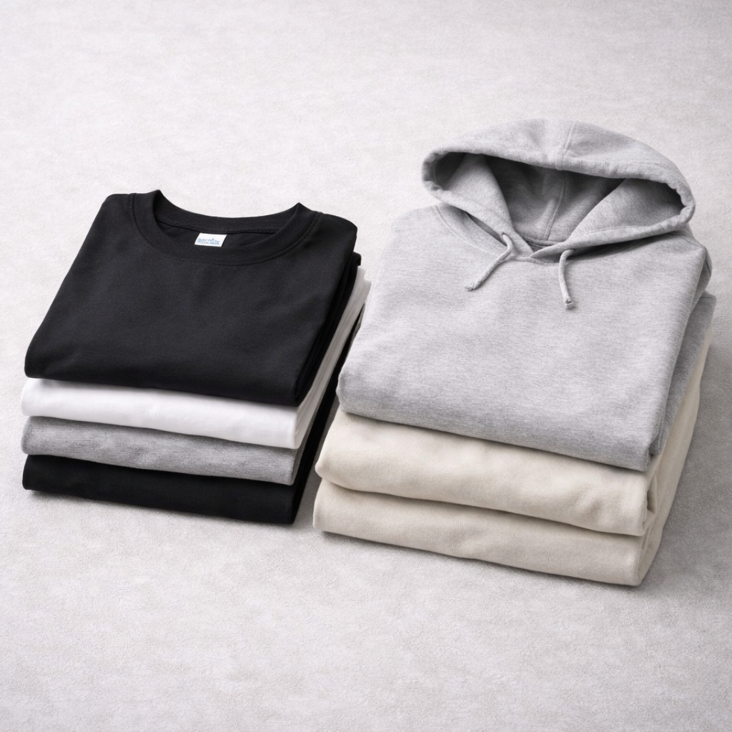 Premium Blank Merch for Custom Printing
