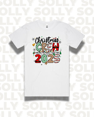 Christmas Crew (white tee)