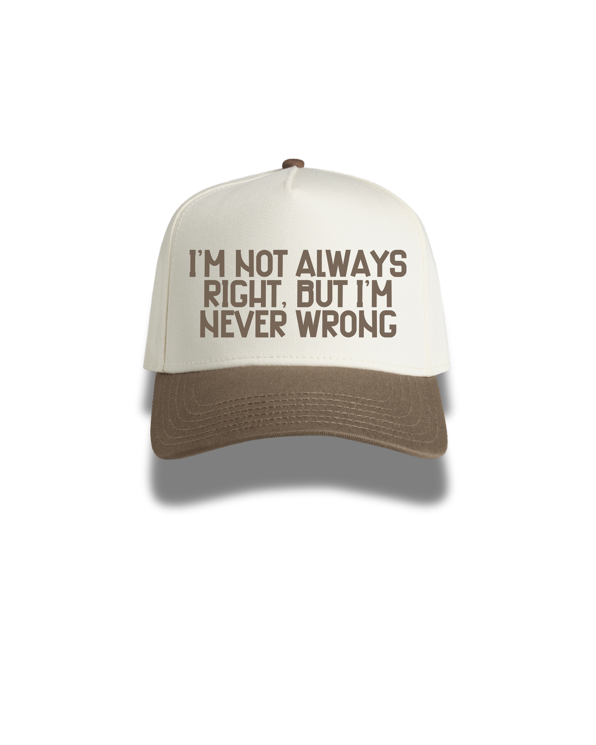Two-Toned Caps with Humour Quotes