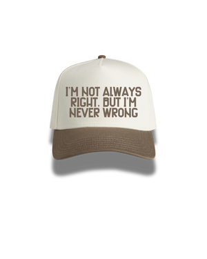 Two-Toned Caps with Humour Quotes