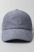 Corduroy Adjustable Cotton Baseball Cap Dad Hat