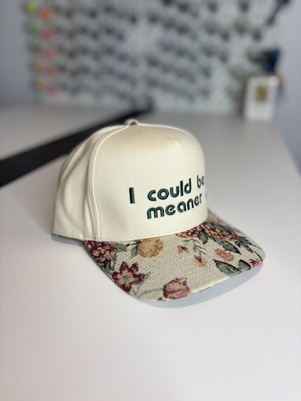 Tapestry Brim Adjustable Cap
