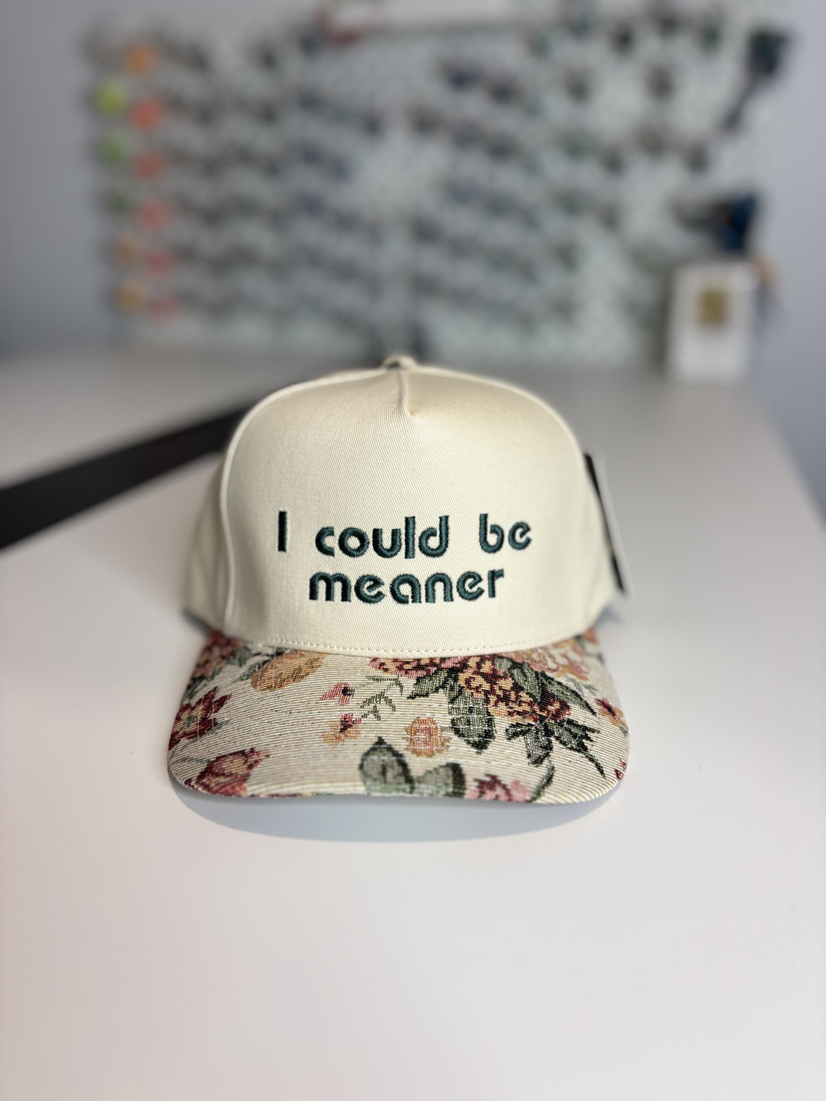 Tapestry Brim Adjustable Cap