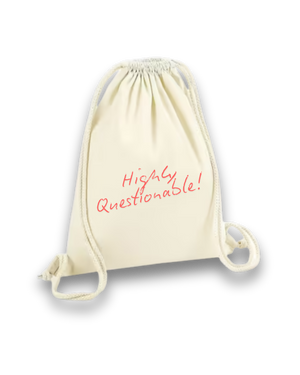Drawstring Bag Humour Quotes V2