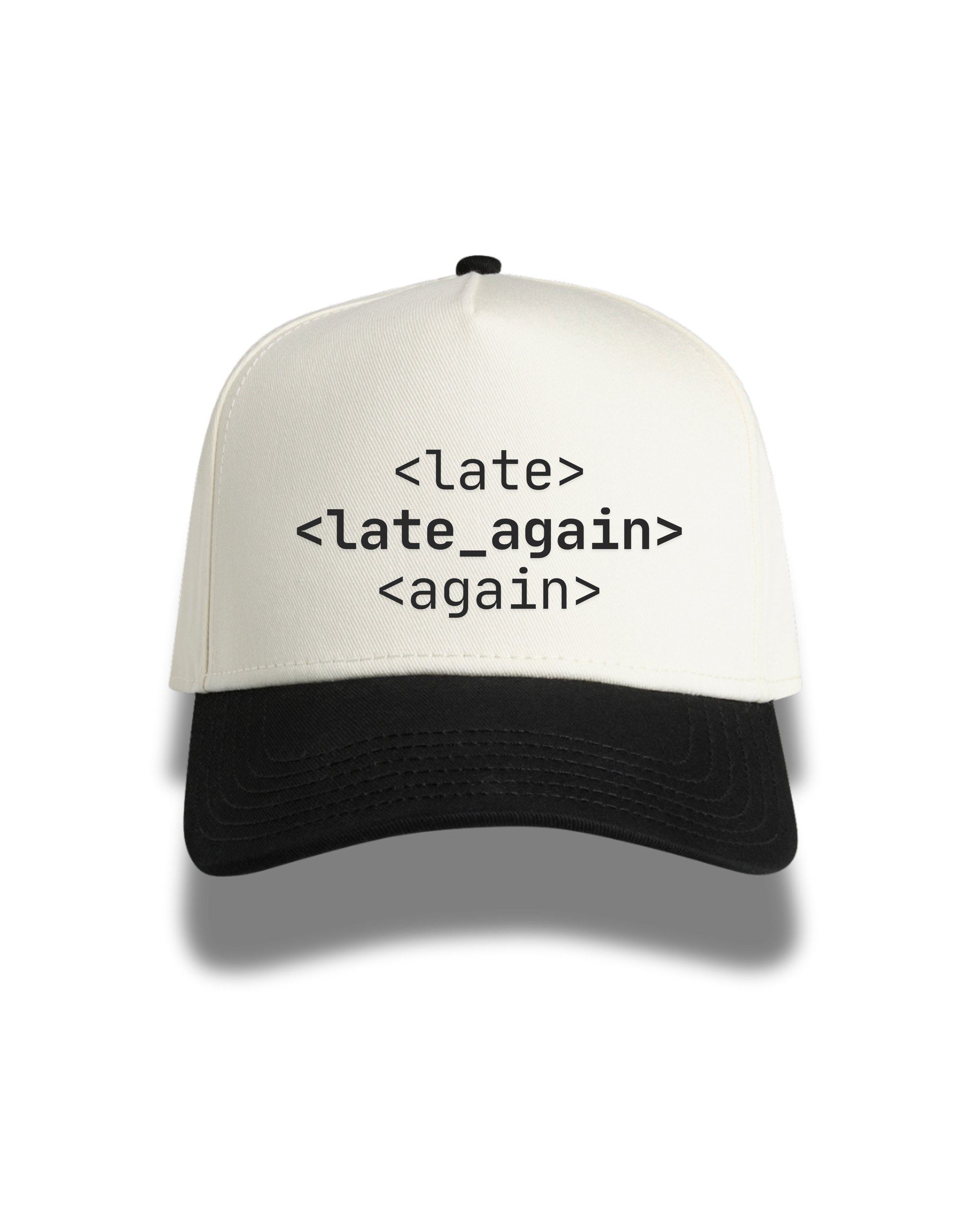 Two-Toned Caps with Humour Quotes V2