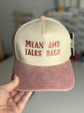 Mean and Talks Back