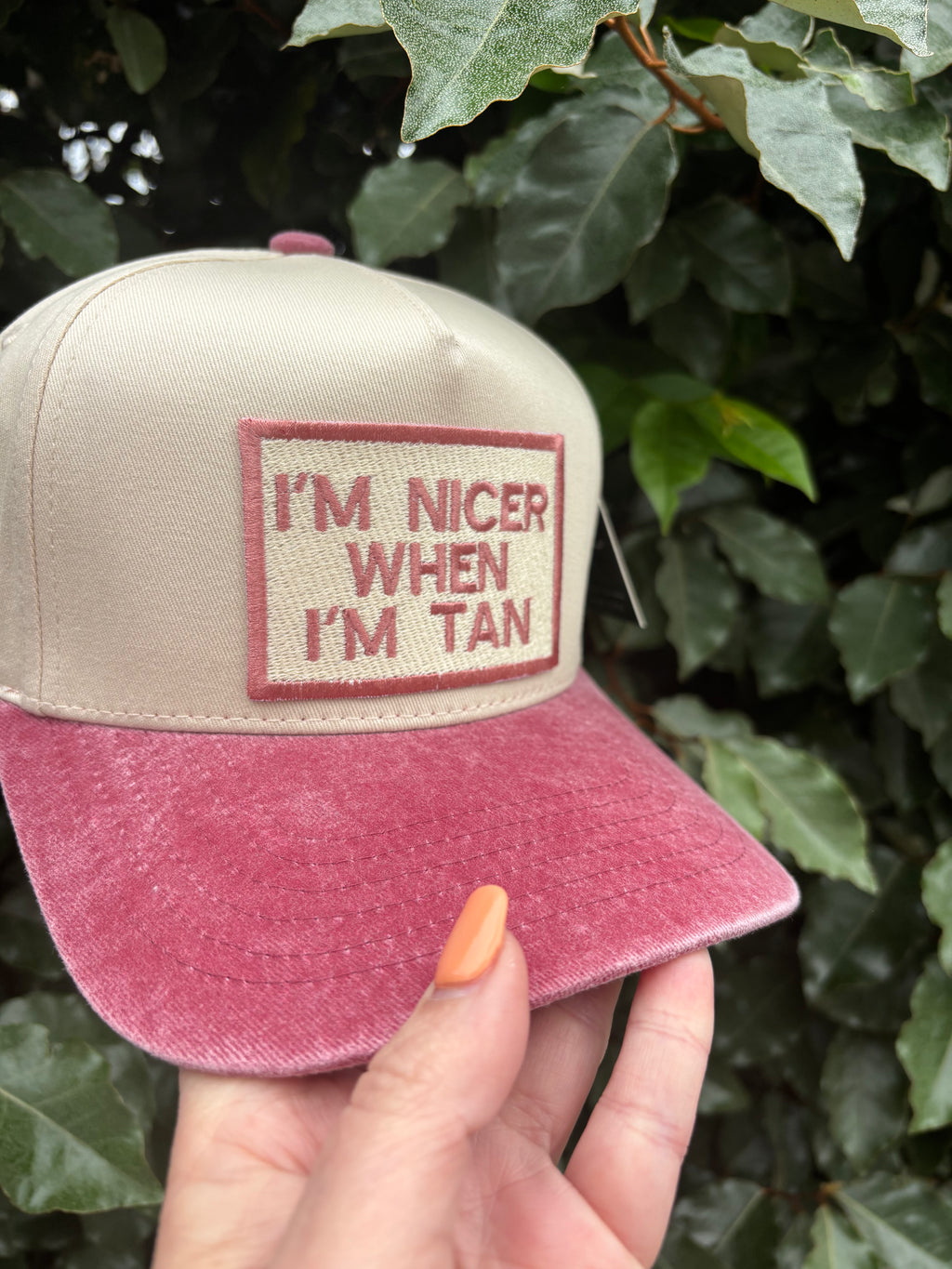 I'm nicer when I’m tan