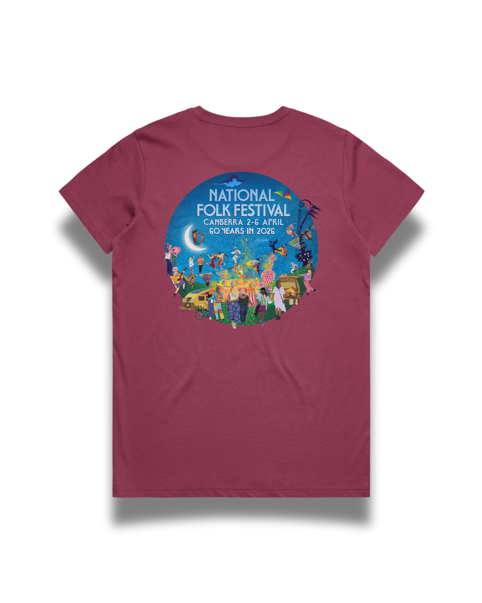 NFF26 - Women's Tee Front and Back Design