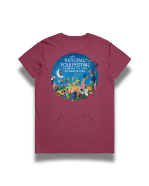 NFF26 - Women's Tee Front and Back Design