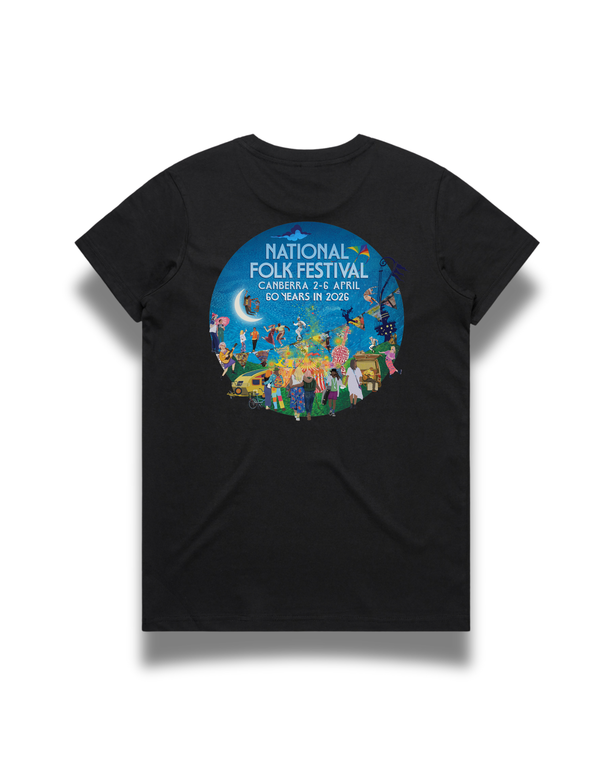 NFF26 - Women's Tee Front and Back Design
